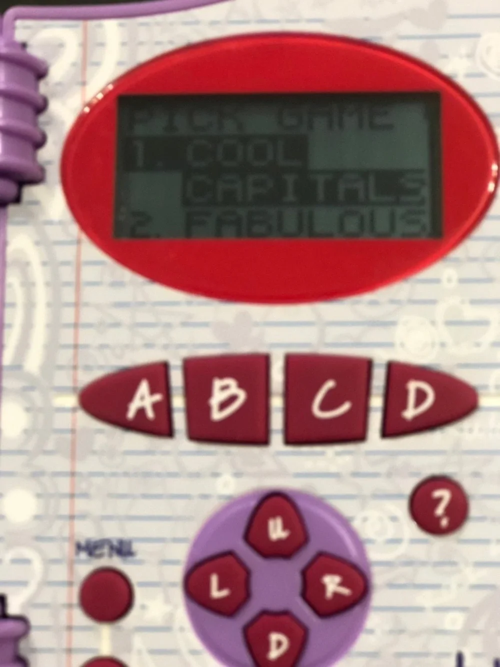 Bratz Adventures in Learning Electronic Sassy Single Subject Geography Game
